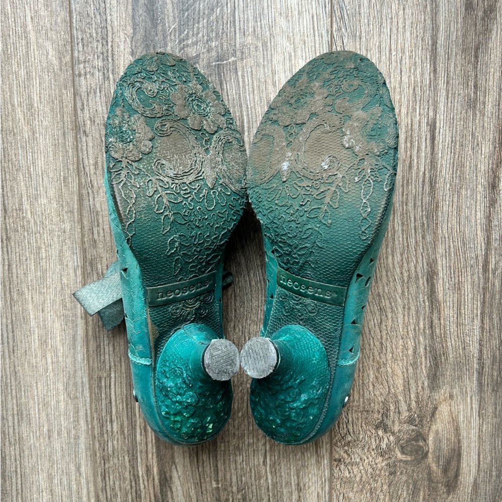 Neosens Turquoise Kitten Heels | 39 - Picture 7 of 9